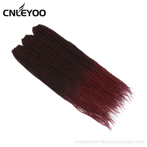 Factory 18"  (30 Roots/Bundle) Senegalese Twist Crochet Hair